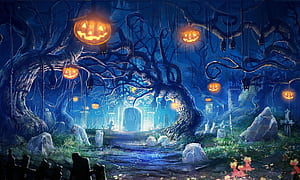 Basic Halloween PC, HD wallpaper