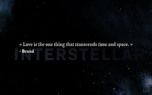 Interstellar Quotes, HD wallpaper