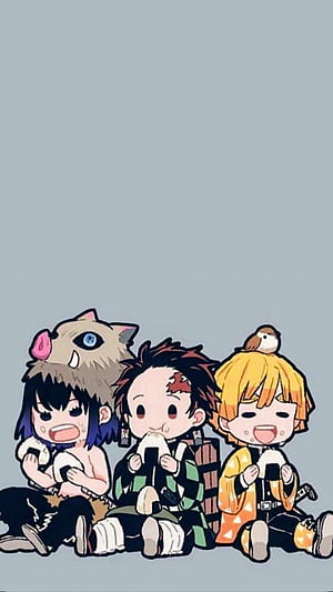 Inosuke Chibi, HD phone wallpaper