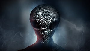 Alien Head, HD wallpaper