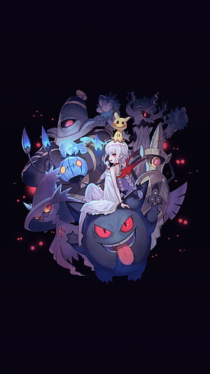 Dusknoir And Mismagius Pokemon iPhone 6s, 6 Plus, Pixel xl , One Plus 3t, 5 , , , Background, and, HD phone wallpaper