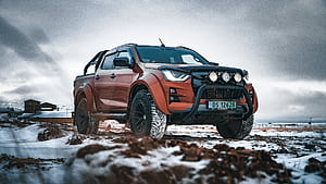 Cold Shouldered By The Isuzu D Max Arctic Trucks AT35, HD wallpaper