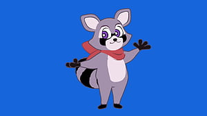 Rambley the raccoon Park model by rakushe4nik [44baebc], Indigo Park, HD wallpaper