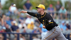 Pirates are calling up top pitching prospect Paul Skenes for his major league debut, AP source says, HD wallpaper