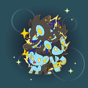 Shinx : Luxray Evolution, HD phone wallpaper