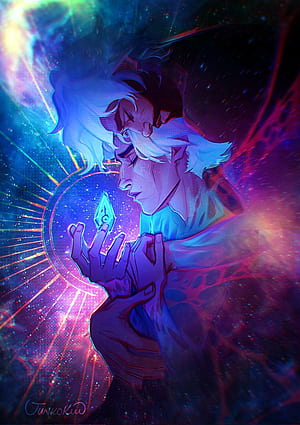 In all timelines, in all possibilities, only you can show me this- ☄️ # jayvik #arcane #arcanefanart #viktor #jayce, HD phone wallpaper