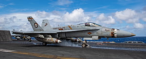 Marine Corps Concludes Final Carrier Deployment With F A 18 Hornet, F18 Super Hornet, HD wallpaper