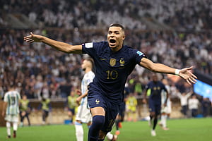 Kylian Mbappe Hat Trick World Cup 2022 , Sports , And Background, HD wallpaper