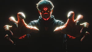 Ryomen Sukuna Eternal Curse, ryomen-sukuna, anime-boy, anime, dark, ai, art, artwork, digital-art, artist, HD wallpaper