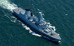 HMS Duncan, D British Destroyer, Royal Navy, Daring Class, British Warships, Air Defence Destroyers For With Resolution . High Quality, HD wallpaper