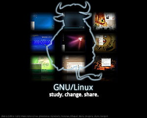 GNU Linux, HD wallpaper