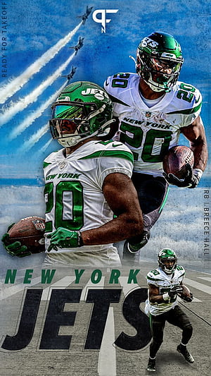Breece Hall , New York Jets , NFL, HD phone wallpaper