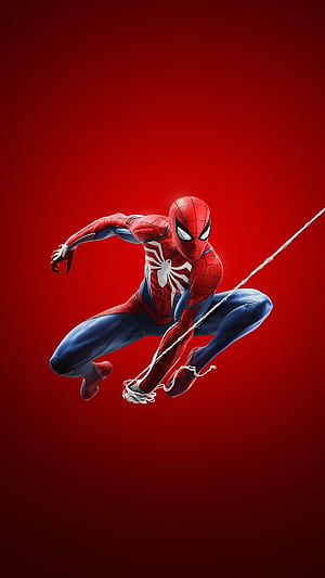 Spiderman PS spiderman, ps tom holland, peter parker, spider, game, games, phone, Marvel Spider Man Game, HD phone wallpaper