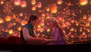 Tangled, HD wallpaper