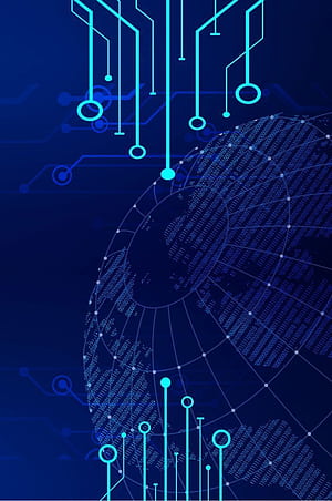 Technology Lines Background, Simple Tech, HD phone wallpaper