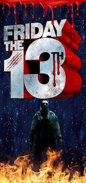 Bloody Friday The 13th Movie Poster, HD phone wallpaper