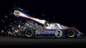 Stop what you're doing and look at these exploded racecars, Exploded View, HD wallpaper