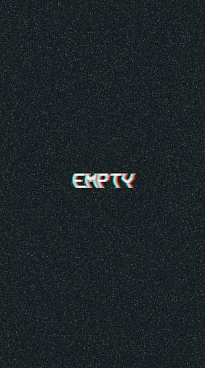 Sad Empty Static iPhone, Static Black, HD phone wallpaper