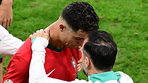 Cristiano Ronaldo reveals why he cried after missed penalty in Euro 2024: 'I was at rock bottom when my team needed me the most'. Football News Indian Express, Ronaldo Crying, HD wallpaper
