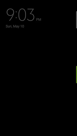 Black lockscreen issue, HD phone wallpaper