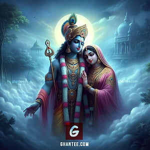 best lord krishna with radha, Lord Kannan, HD phone wallpaper