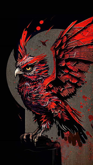 Red Eagle iPhone, HD phone wallpaper