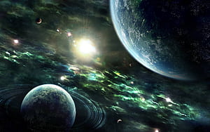 Sci Fi Space, HD wallpaper