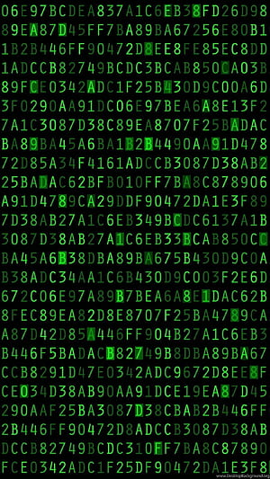 Matrix Code iPhone, HD phone wallpaper