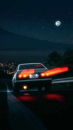 Initial D, Initial D AE86, HD phone wallpaper