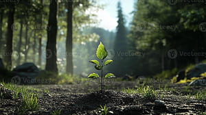 Sapling, HD wallpaper