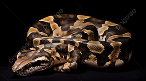 Ball Python Snake On A Black Background, Ball Python Python, graphy , Snake Background And for, HD wallpaper