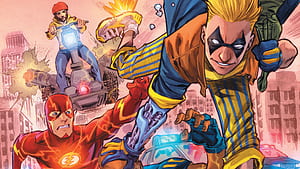 Comic, Flash, HD wallpaper