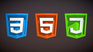 HTML CSS JS, HD wallpaper