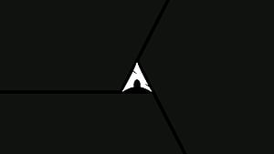 Arch Linux, Linux White, HD wallpaper