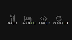 Programmer Eat, Sleep Code & Repeat, HD wallpaper