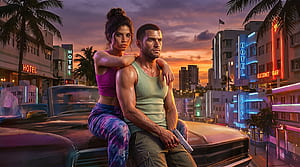 Grand Theft Auto 6 The New Era, gta-6, gta, games, xbox-games, ps5-games, pc-games, 2026-games, video-games, artwork, art, digital-art, HD wallpaper