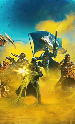 helldivers, Helldivers 2, HD phone wallpaper