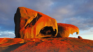 Remarkable rocks at sunset, Kangaroo Island, Flinders Chase National Park, Australia. Windows Spotlight, HD wallpaper