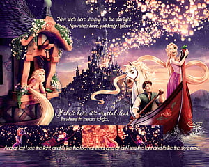Tangled, HD wallpaper