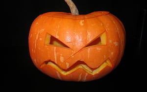 Mad Pumpkin, HD wallpaper