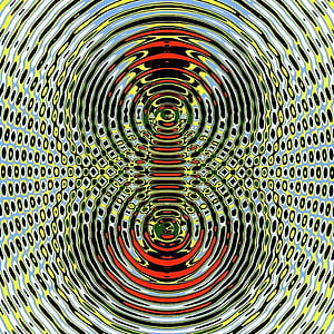 Circular Wave Interference, HD wallpaper