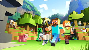 Minecraft Java and Bedrock, Minecraft Java Edition, HD wallpaper