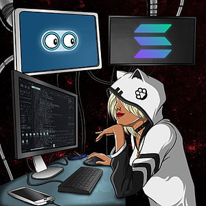 Christopher Samuel Super Coder, Anime Coder, HD phone wallpaper