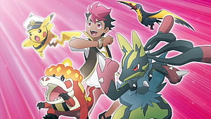 Clean new frames of Liko, Roy and the Rising Volt Tacklers in the Pokémon Horizons: Rising Again Blueberry Academy arc without text. worthy #Anipoke, HD wallpaper