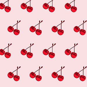 Cherry Forever, Cherry Pattern, HD phone wallpaper