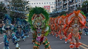 MassKara Dancers To Perform In Hong Kong Chinese New Year Parade, Masskara Festival, HD wallpaper