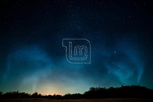 Linux, GNU, Linux Mint / and Mobile Background, Linux Mint Blue, HD wallpaper