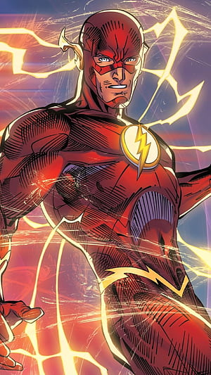 Flash DC Comics iPhone, HD phone wallpaper