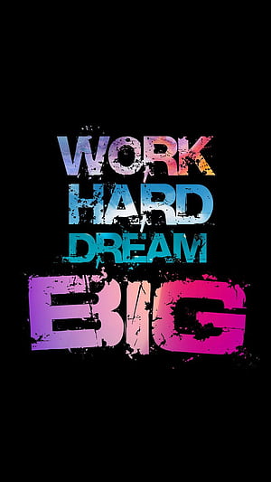 Work hard, big, body, dream, gym, new, My Dream, HD phone wallpaper