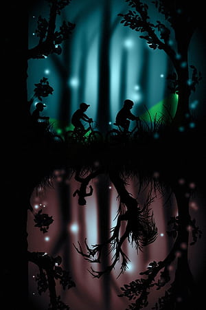 Upside Down Stranger Things, HD phone wallpaper